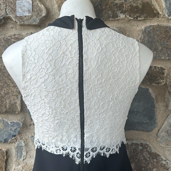 ALICE+OLIVIA Desra lace and crepe dress size 0 - Picture 8 of 10